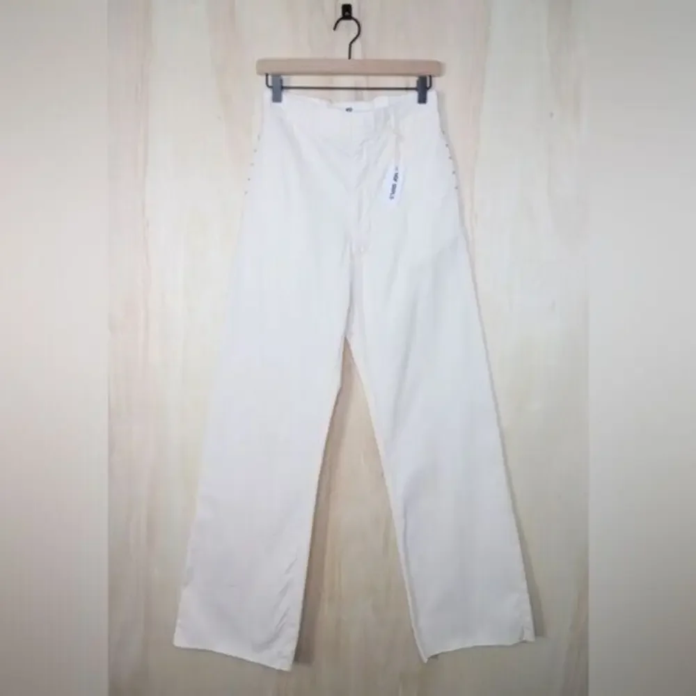 NWT NSF CLOTHING SRPLS US Military Officer Trouser French Vanilla Size 26‎
